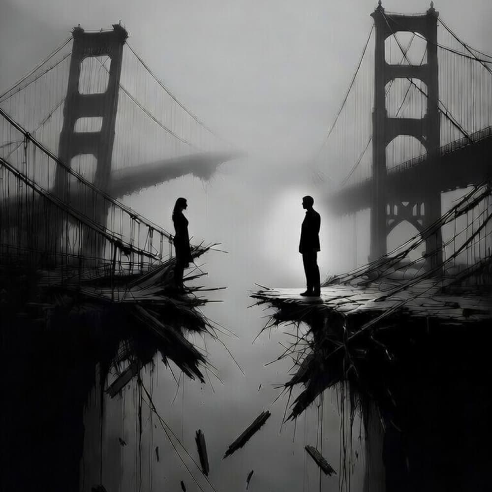 Puentes rotos en silencio