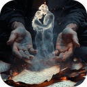 Ceniza que recuerda su forma