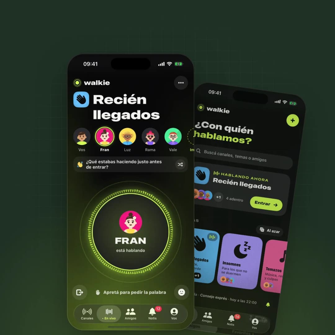 Walkie — Tus amigos, a un tap de distancia