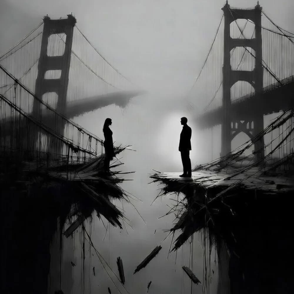 Puentes rotos en silencio